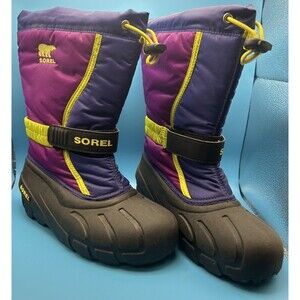 Sorel Kids Boots in Purple and Black